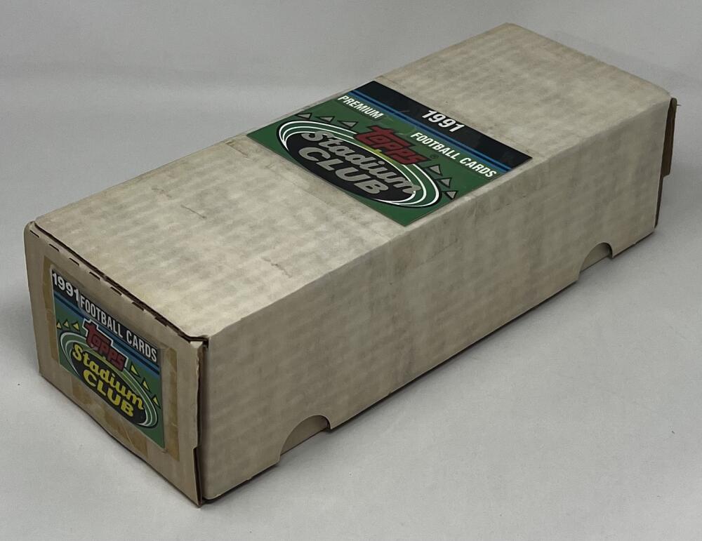 1991 Stadium Club Football Hand Collated Complete Set 1-500 Brett Farvre RC Image 2