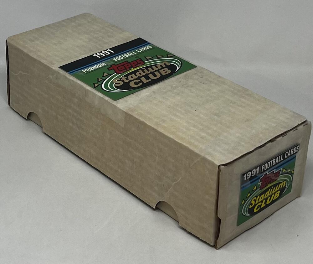 1991 Stadium Club Football Hand Collated Complete Set 1-500 Brett Farvre RC Image 2