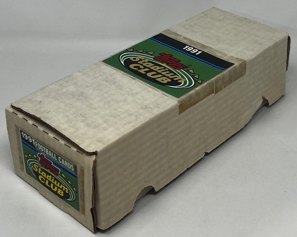 1991 Stadium Club Football Hand Collated Complete Set 1-500 Brett Farvre RC Image 2