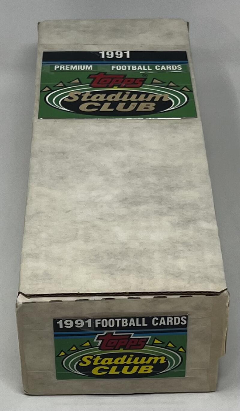 1991 Stadium Club Football Hand Collated Complete Set 1-500 Brett Farvre RC Image 2