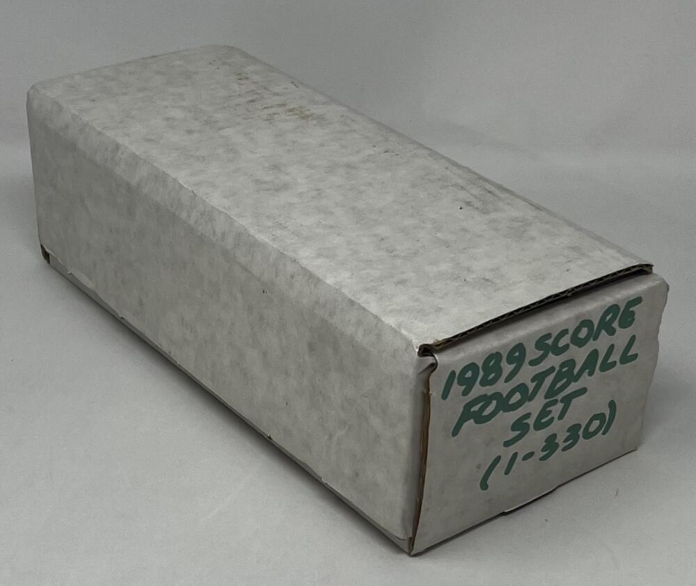 1989 Score Football Hand Collated Complete Set 1-330  Deion, Barry, Aikman RC Image 2