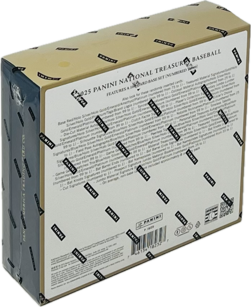 2025 Panini National Treasures Baseball Hobby Box Image 3