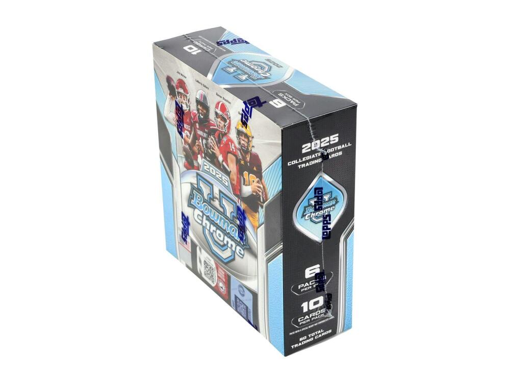 2025 Bowman University Chrome Football Mega Box Image 2