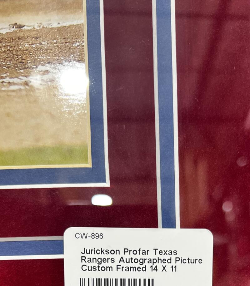 Jurickson Profar Texas Rangers Autographed Signed 19x22 Poster JSA Authentic Image 4