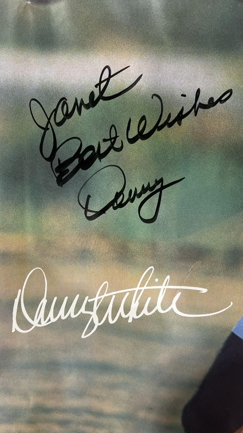 Dallas Cowboys Danny White Autographed Signed 21X31 Poster JSA Authentic Image 5