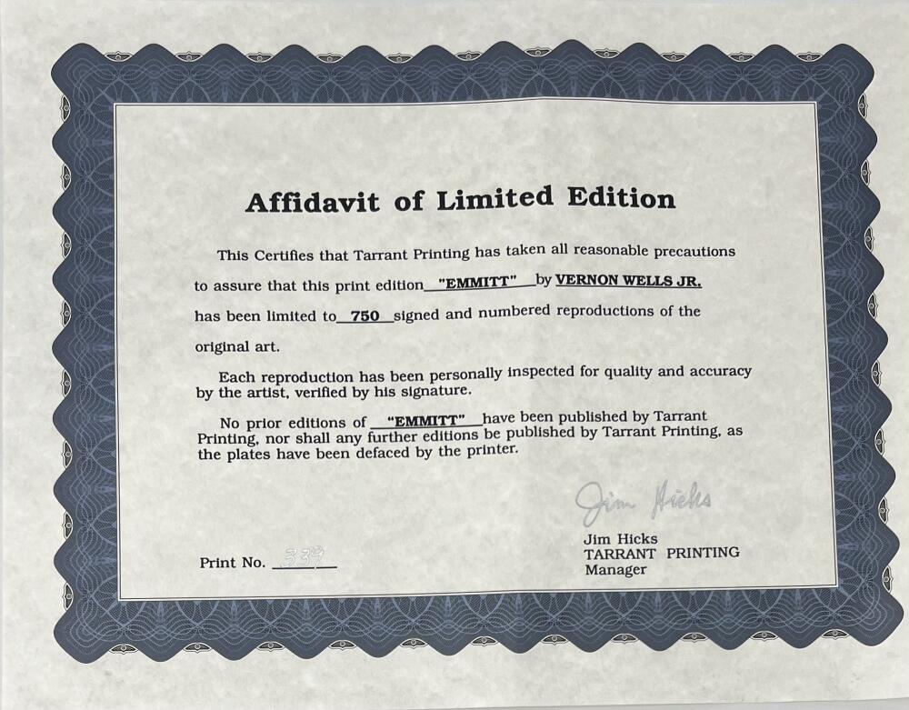 Dallas Cowboys Emmitt Smith Autographed Signed 22X28 Poster BAS Authentic LOA Image 5