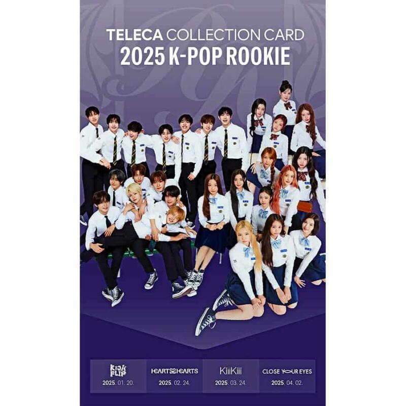 2025 Break & Company K-Pop Rookie Teleca Collection Blaster Box