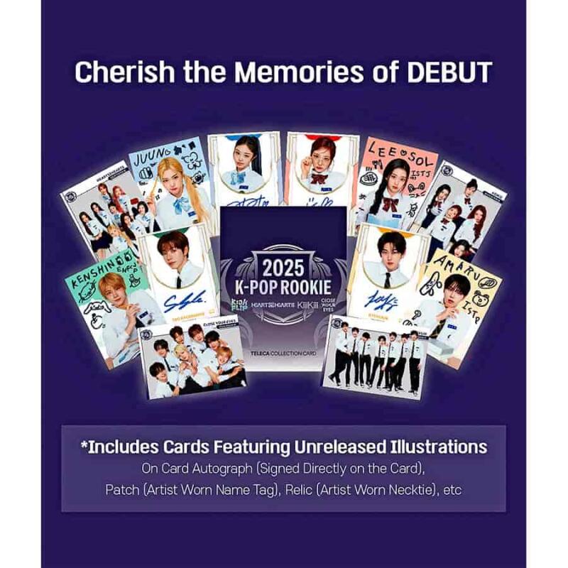 2025 Break & Company K-Pop Rookie Teleca Collection Blaster Box