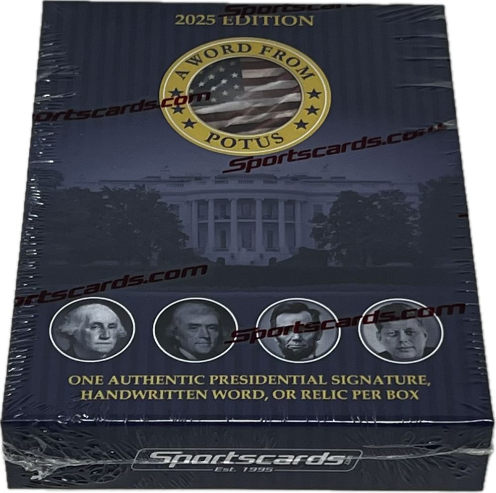 2025 POTUS A Word from the President Hobby Box Image 1