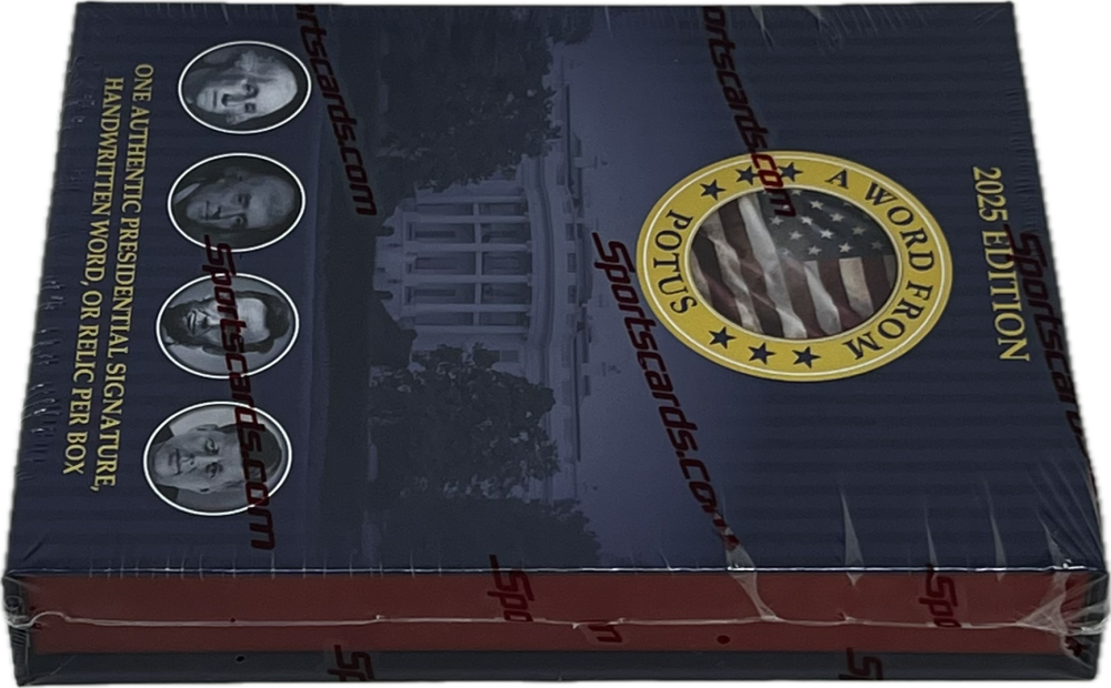 2025 POTUS A Word from the President Hobby Box Image 3
