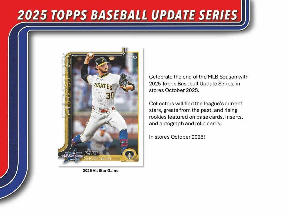 2025 Topps Update Series Baseball 7-Pack Blaster Box Image 3