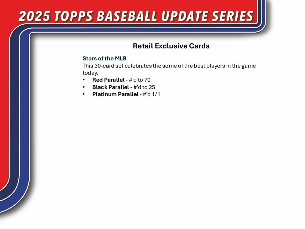 2025 Topps Update Series Baseball 7-Pack Blaster Box Image 7