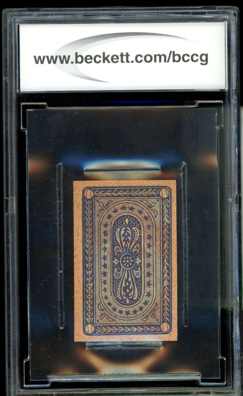 S. Sugishita Rookie Card 1950 Menko Japan #11D BGS BCCG 10 Image 2