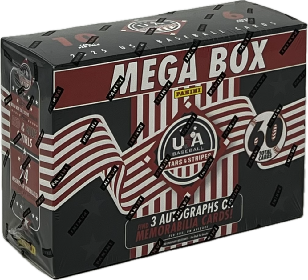 2025 Panini USA Stars & Stripes Baseball Mega Box (Rectangle) Image 1