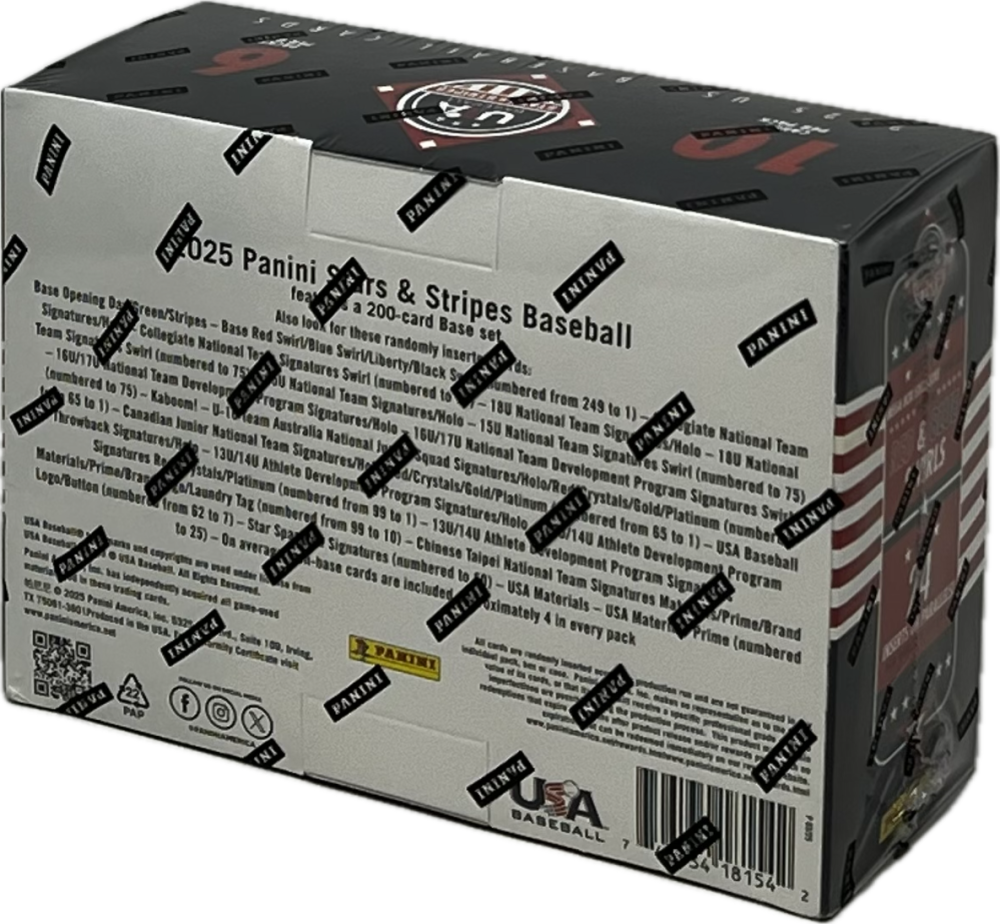 2025 Panini USA Stars & Stripes Baseball Mega Box (Rectangle) Image 3