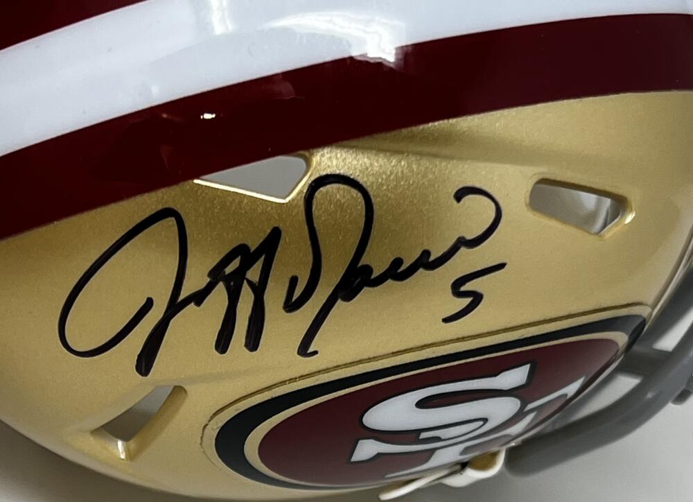 Jeff Garcia 49ers Autograph Signed Mini Helmet BAS Authentic Image 4