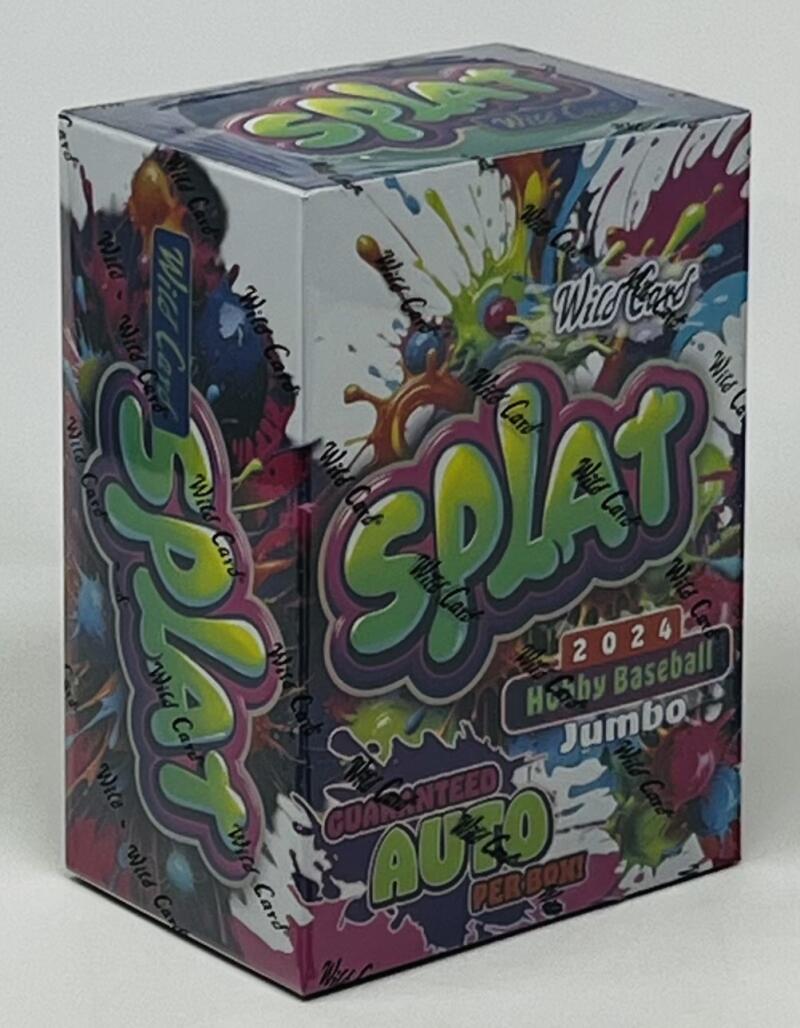 2024 Wild Card Splat Baseball Jumbo Hobby Box Image 1
