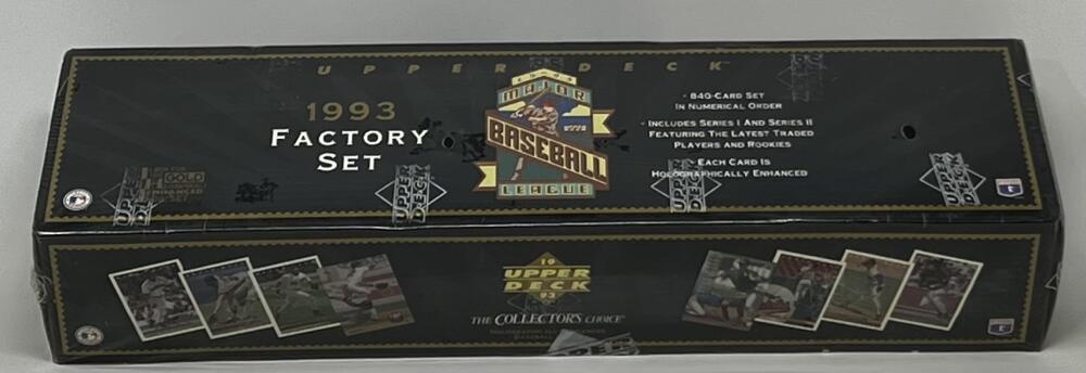 1993 Upper Deck Baseball Complete Factory Set   Derek Jeter Image 2