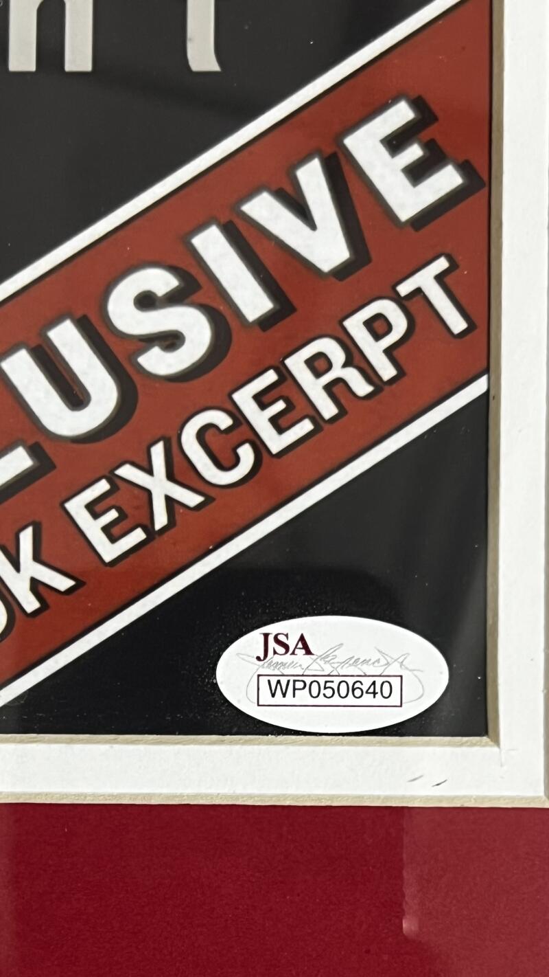 Pete Rose Autograph Signed Sports Illustrated 23x27 Framed Poster JSA Authentic Image 5