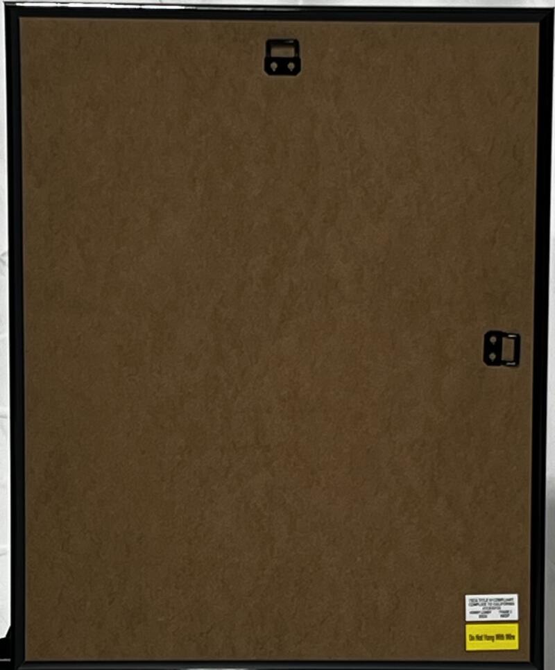 Anthony Davis Autographed Signed Pelicans 16x20 Framed Poster JSA Authentic Image 3