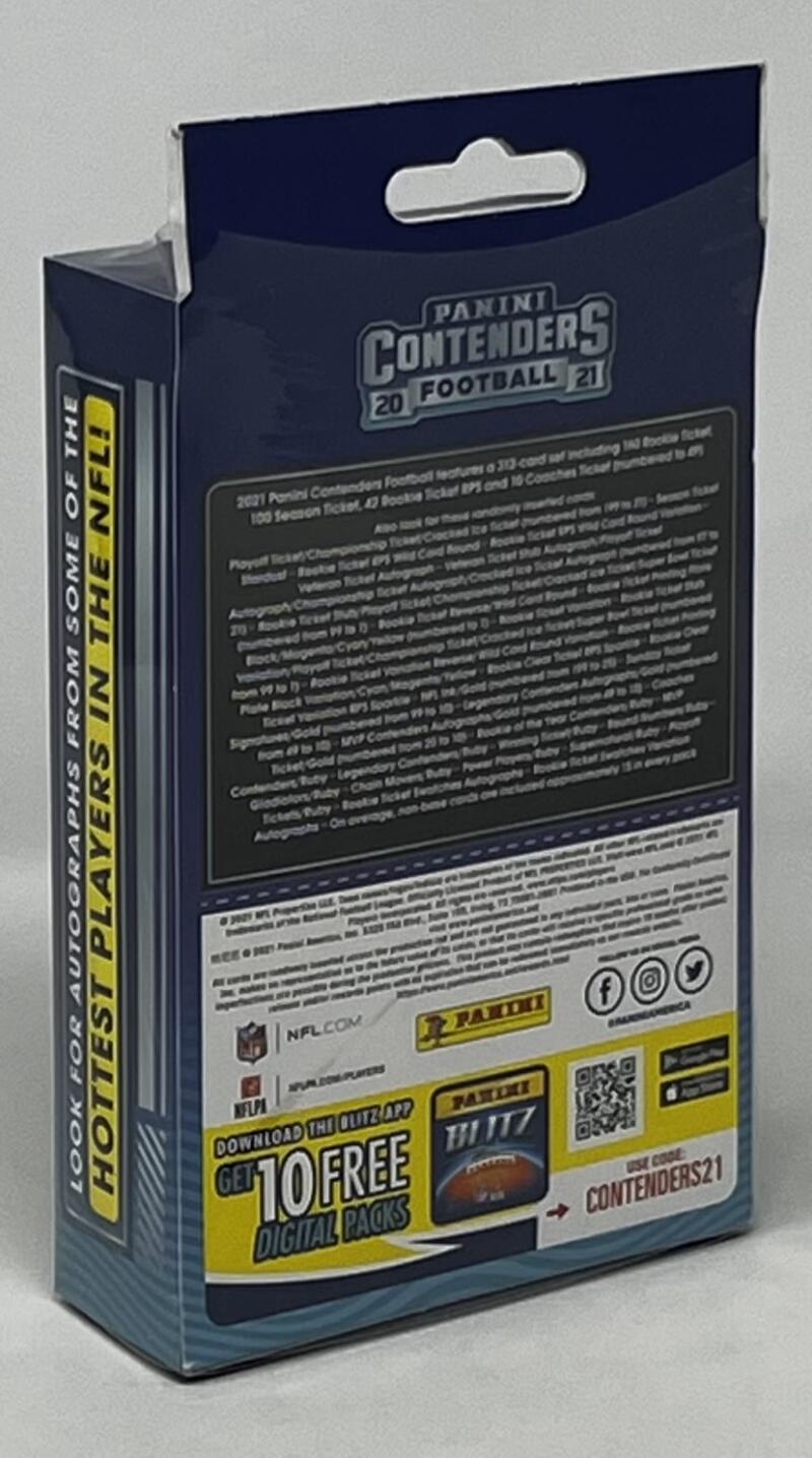  2021 Panini Contenders Football Hanger Box Image 3