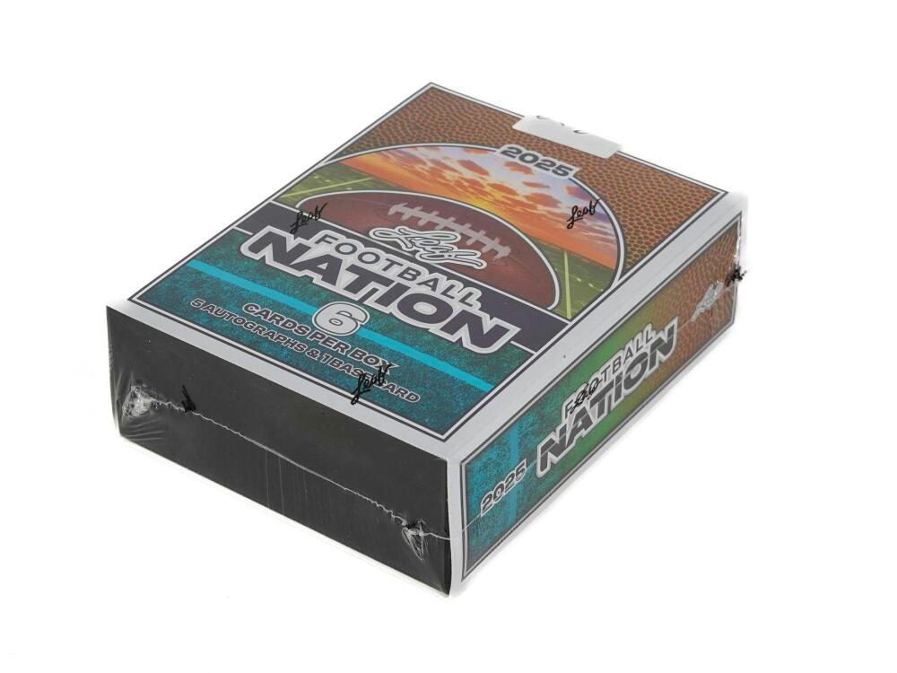 2025 Leaf Football Nation Hobby Box Image 2