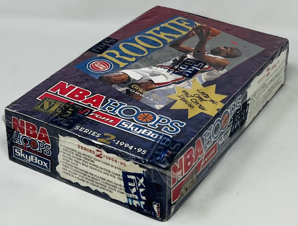 1994-95 SkyBox Hoops Series 2 Basketball Box Image 1