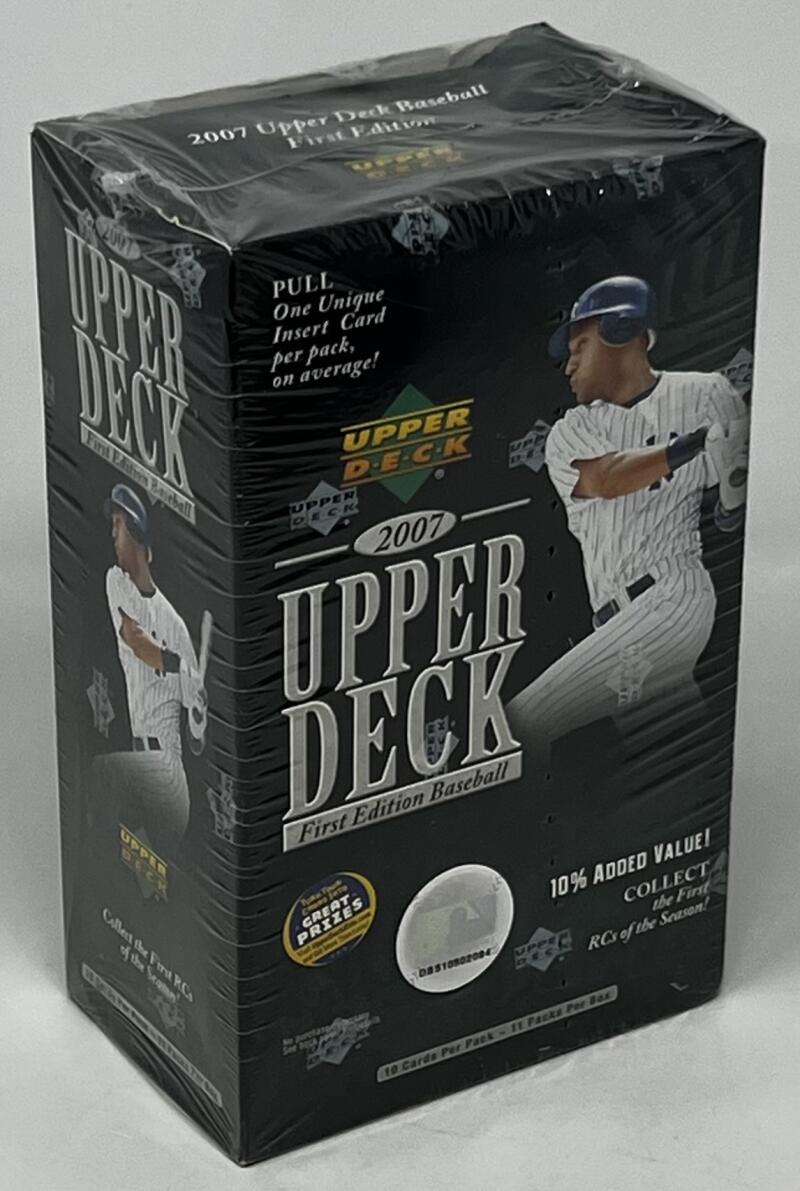 2007 Upper Deck Baseball 11-Pack Blaster Box Image 1