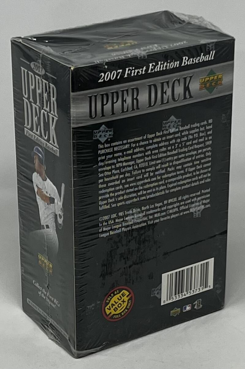 2007 Upper Deck Baseball 11-Pack Blaster Box Image 2
