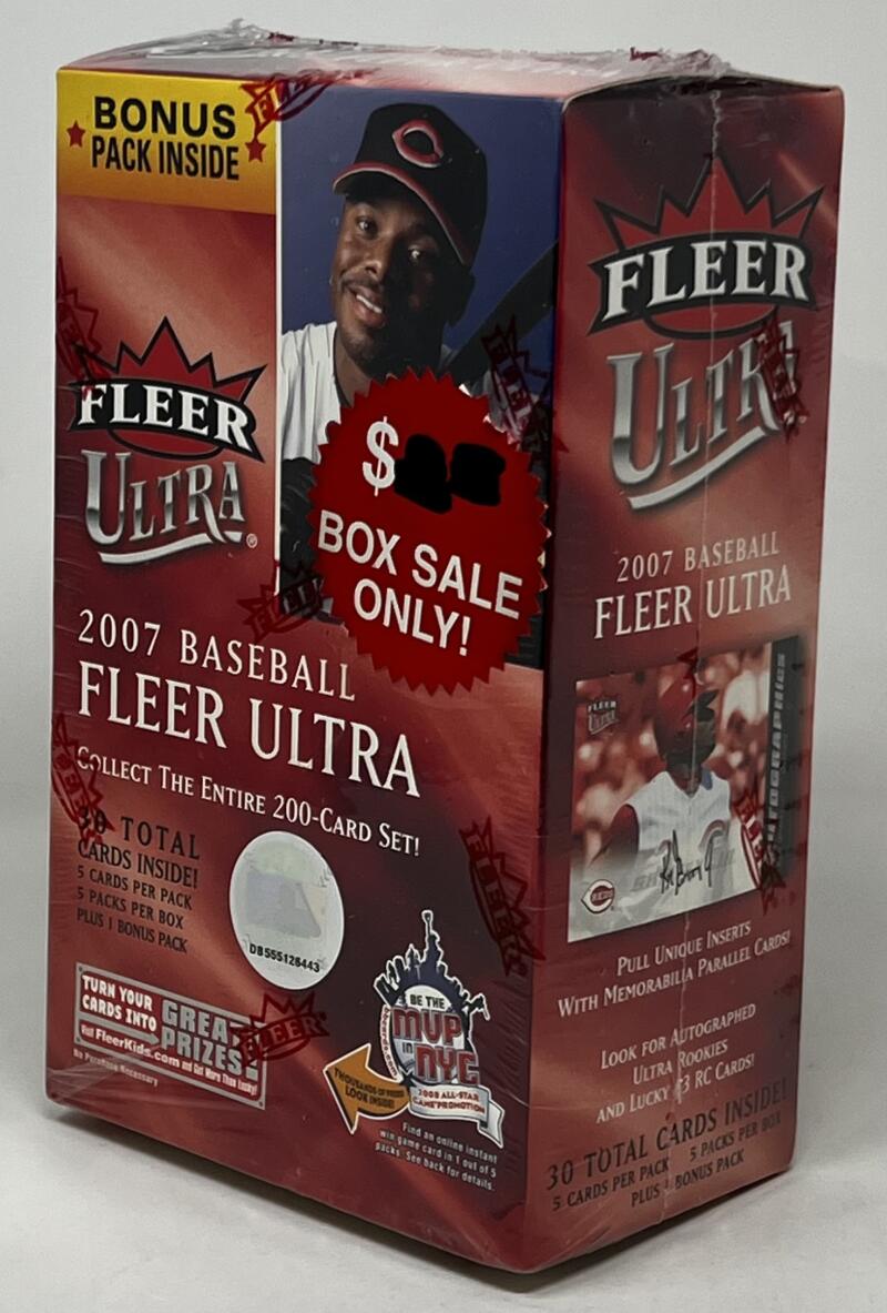 2007 Fleer Ultra Baseball 6-Pack Blaster Box Image 1