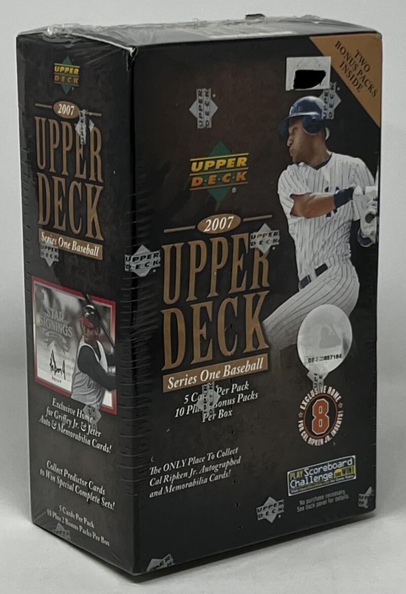 2007 Upper Deck Series1 Baseball 12-Pack Blaster Box Image 1