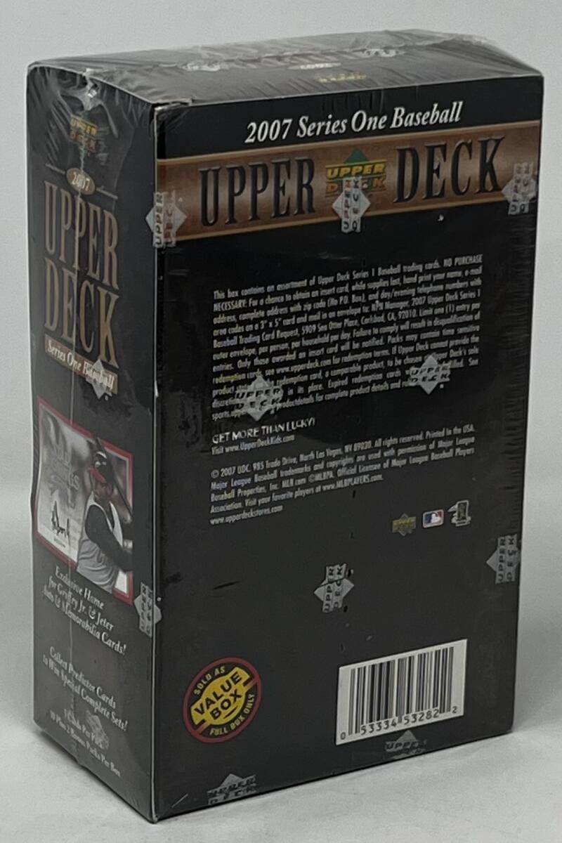 2007 Upper Deck Series1 Baseball 12-Pack Blaster Box Image 2