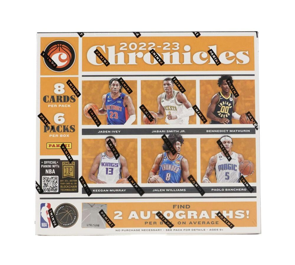 2022-23 Panini Chronicles Basketball Hobby Box Image 1
