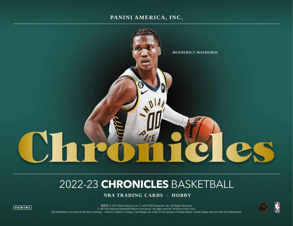 2022-23 Panini Chronicles Basketball Hobby Box Image 3