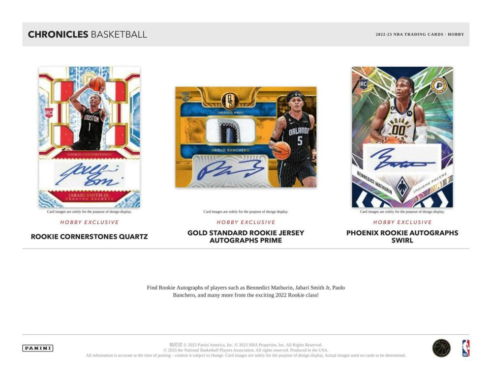 2022-23 Panini Chronicles Basketball Hobby Box Image 4