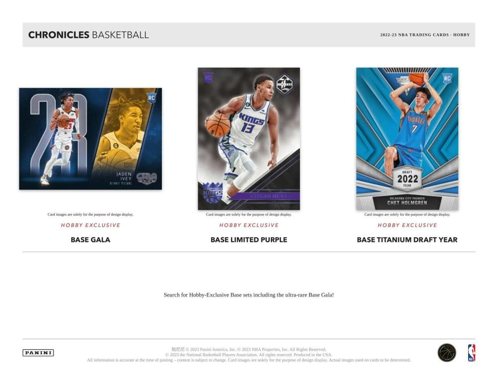 2022-23 Panini Chronicles Basketball Hobby Box Image 5