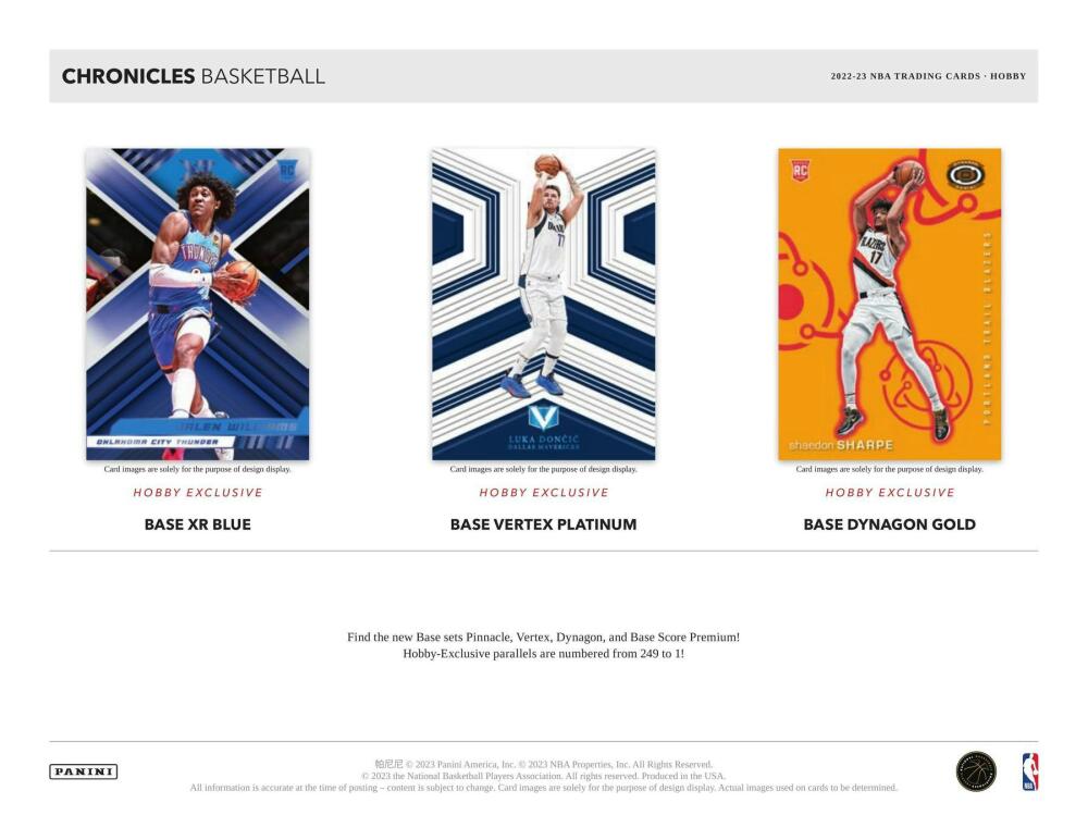 2022-23 Panini Chronicles Basketball Hobby Box Image 6