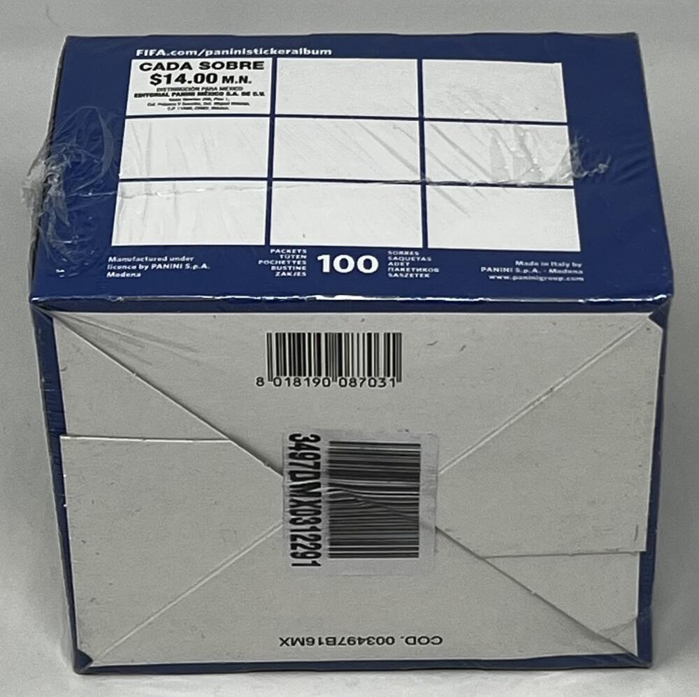 2018 Panini FIFA World Cup Russia Soccer Sticker Box Image 3