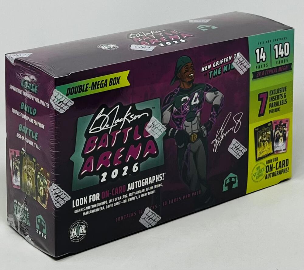 2026 Bo Jackson Battle Arena Ken Griffey Jr. Edition Double Mega Box Image 2