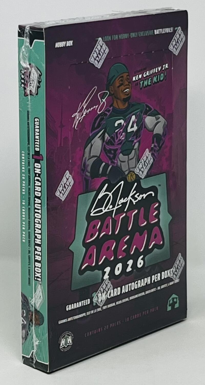 2026 Bo Jackson Battle Arena Ken Griffey Jr. Edition Hobby Box Image 1