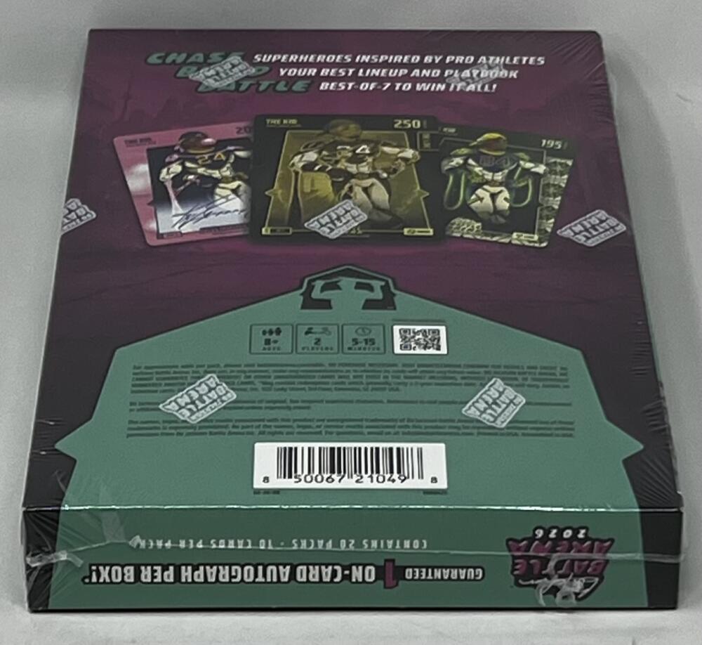 2026 Bo Jackson Battle Arena Ken Griffey Jr. Edition Hobby Box Image 3