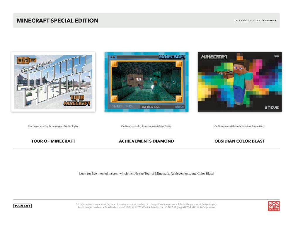 2025 Minecraft Special Edition Hobby Box Image 4