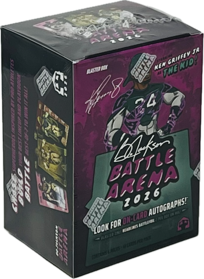 2026 Bo Jackson Battle Arena Ken Griffey Jr. Edition Blaster Box Image 1