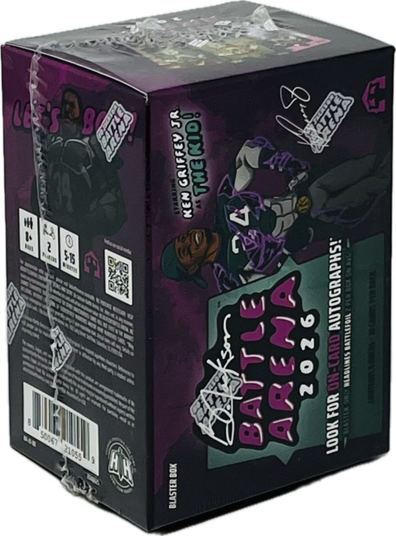 2026 Bo Jackson Battle Arena Ken Griffey Jr. Edition Blaster Box Image 2