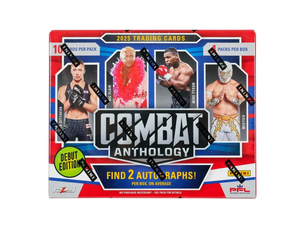 2025 Panini Combat Anthology Hobby Box Image 1