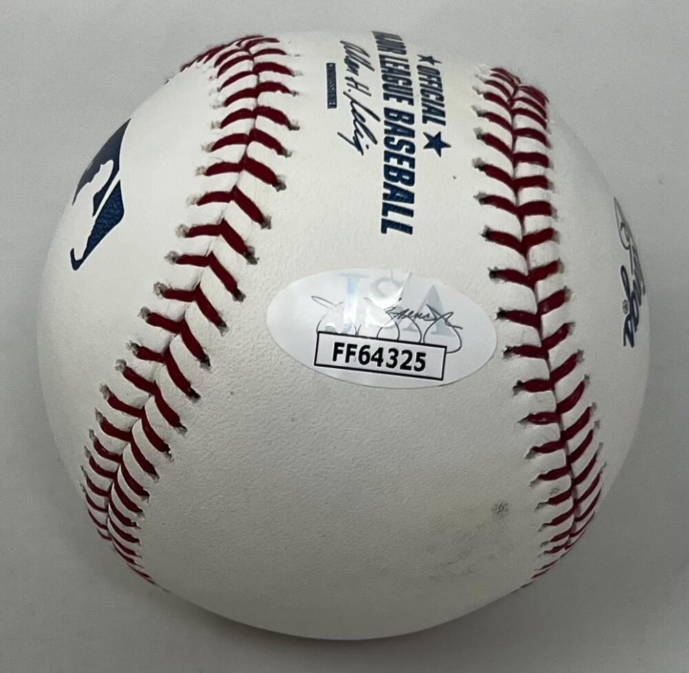 Ozzie Smith Autograph Signed Official Major League Ball JSA Authentic Image 2