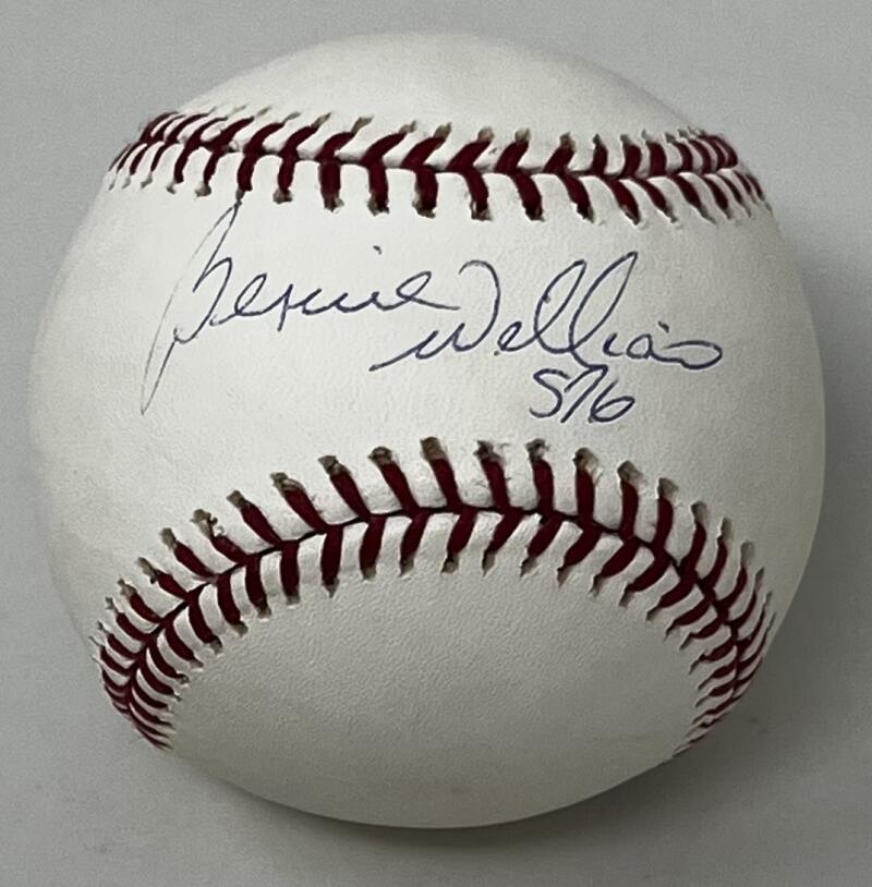 Bernie Williams Autograph Signed Official Major League Ball JSA Authentic Image 1