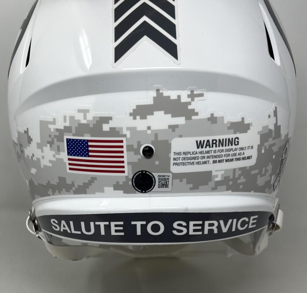 Jordan Love Autograph Signed Packers Salute To Sevice Full Size Replica Helmet BAS Authentic  Image 6