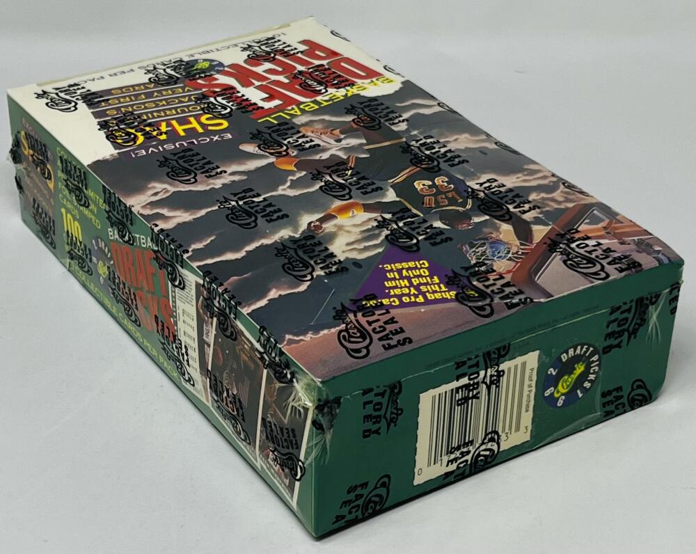 1992-93 Classic Draft Picks Basketball Box Possible Shaquille O'Neal Rookie Year  Image 2