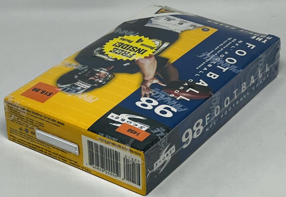 1998 Score The Rookie Brand Football Box Image 2